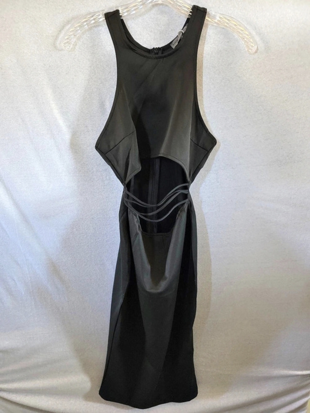 Rhonda'Small Store Maxi Cutout Dress in Black Size Small NWT